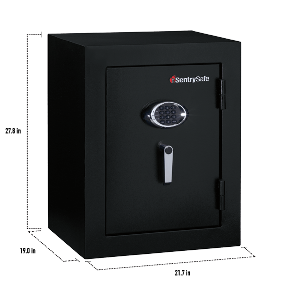 Fireproof Waterproof Safe with Digital Keypad - Model EF3428E