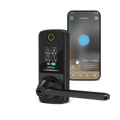 Lockly Secure Pro Latch Latest Version Smart Lock with Quick-Switch Dual Keypad